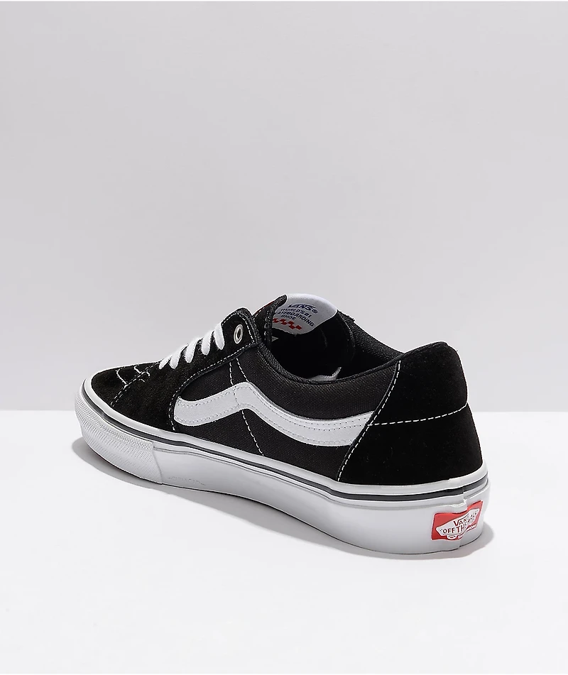 Vans Skate Sk8-Low Black & White Shoes