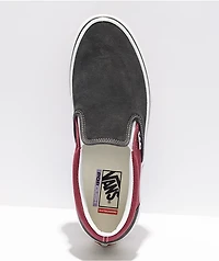 Vans Skate Slip-On Asphalt & Pomegranate Shoes