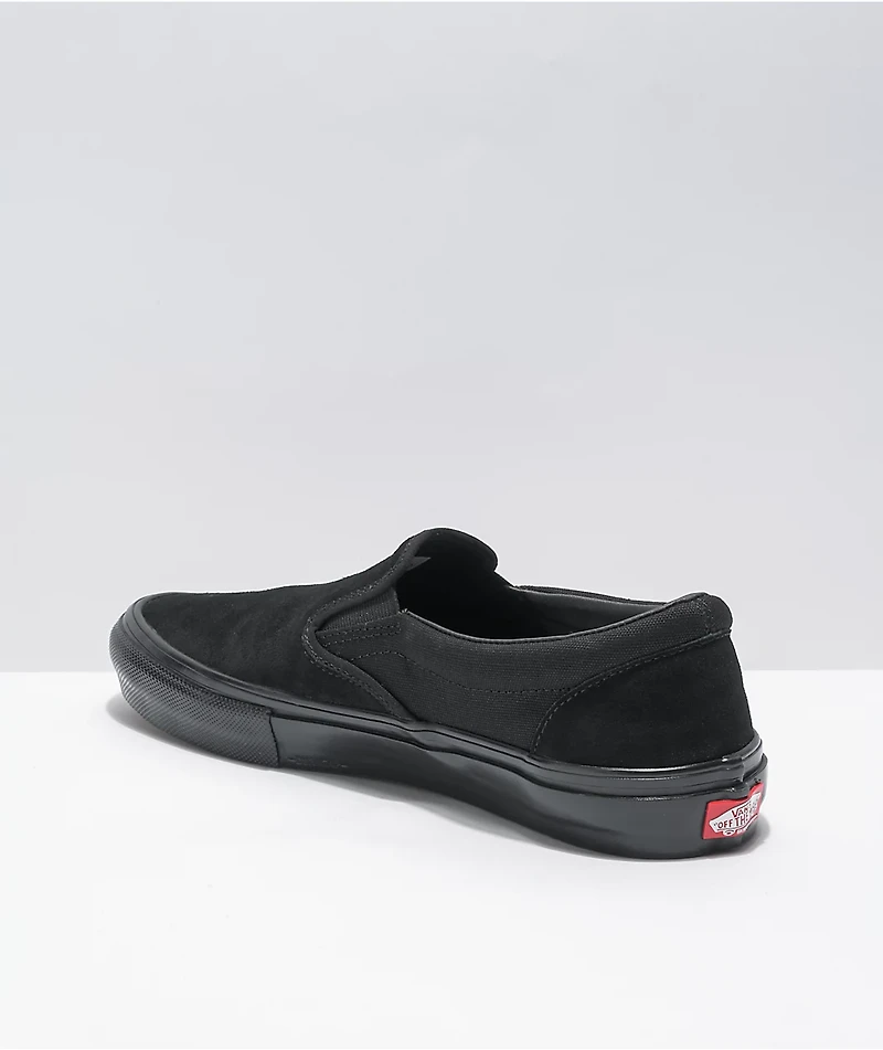 Vans Skate Slip-On Black Shoes