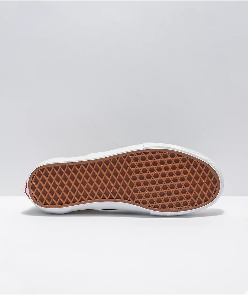 Vans Skate Slip-On Juniper & White Shoes