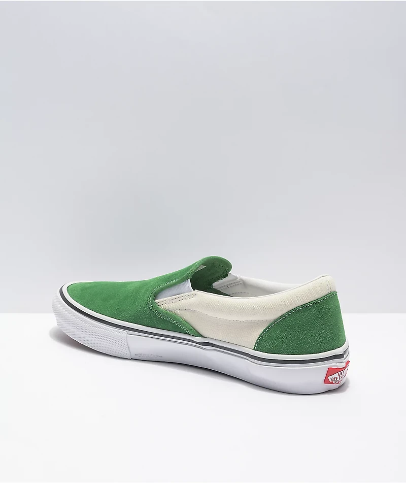 Vans Skate Slip-On Juniper & White Shoes