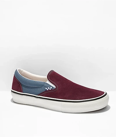 Vans Skate Slip-On Moonlight & Wine Shoes