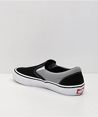 Vans Skate Slip-On Nation Black & Silver Shoes