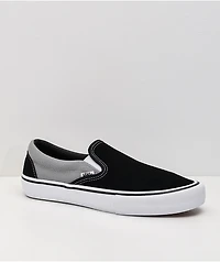Vans Skate Slip-On Nation Black & Silver Shoes