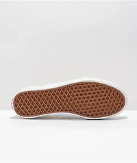 Vans Skate Slip-On Off-White & Blue Shoes