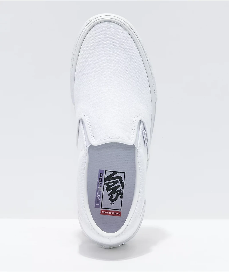 Vans Skate Slip-On White Shoes