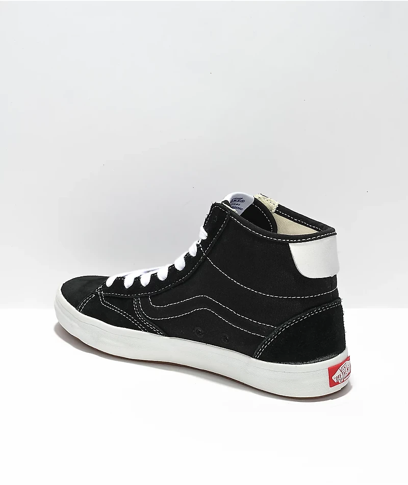 Vans Skate The Lizzie Black & White High Top Shoes