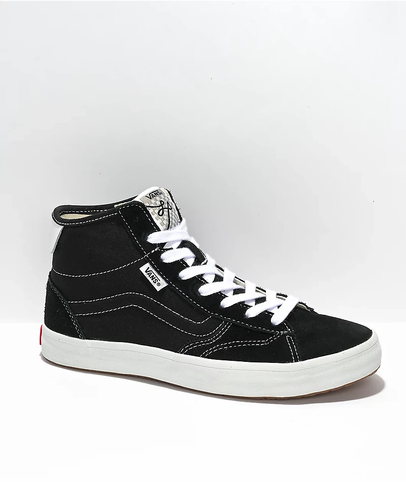 Vans Skate The Lizzie Black & White High Top Shoes