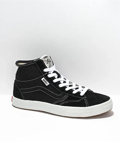 Vans Skate The Lizzie Black & White High Top Shoes