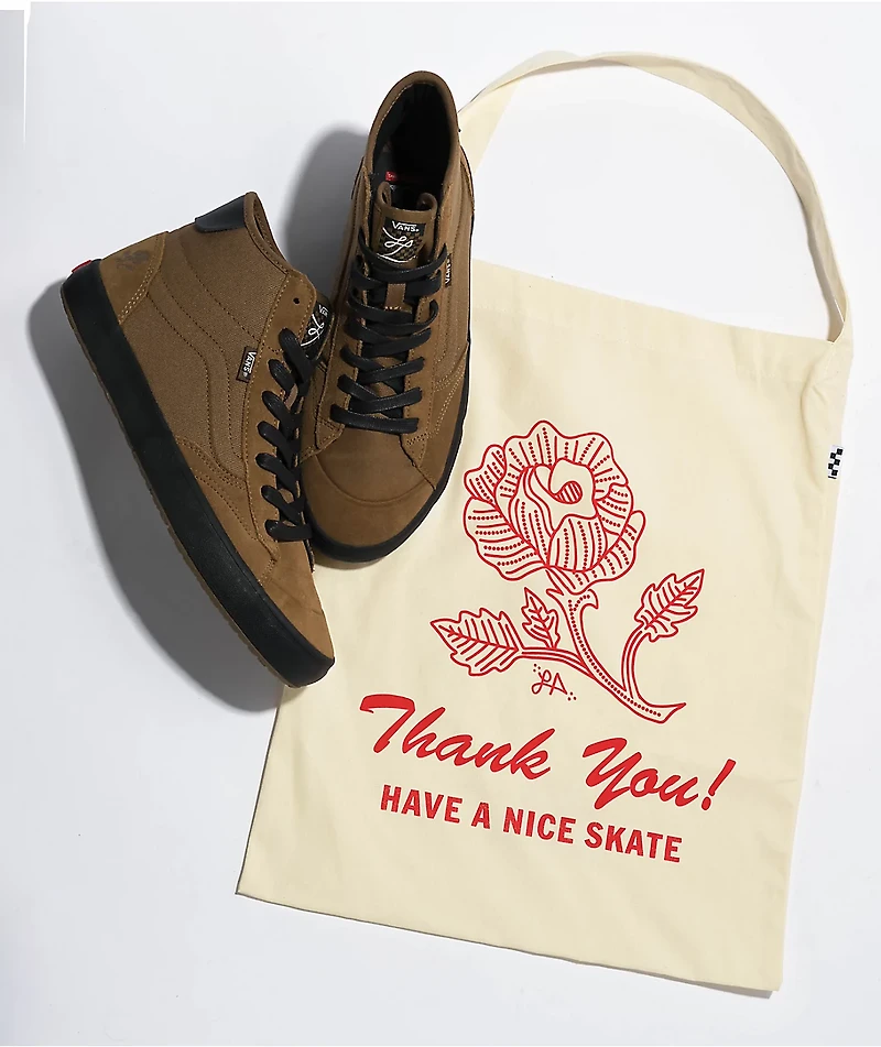 Vans Skate The Lizzie Dirt & Black Shoes