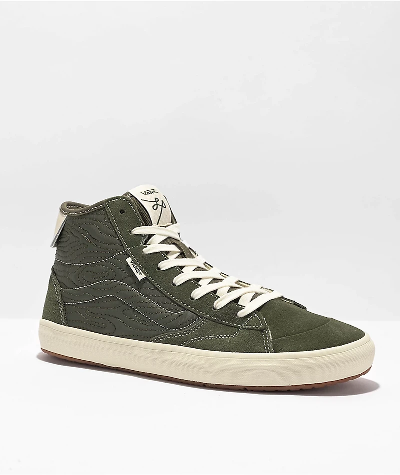 Vans Skate The Lizzie Quilted Grape Leaf Shoes