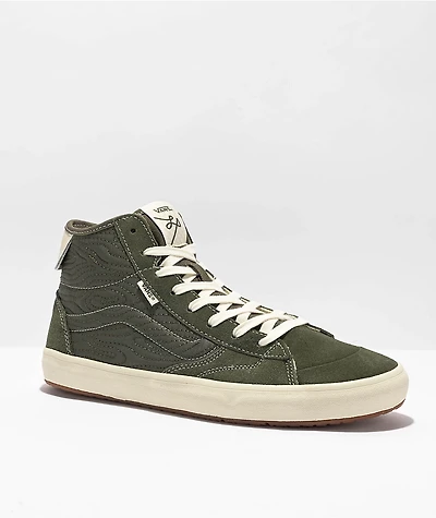 Vans Skate The Lizzie Quilted Grape Leaf Shoes