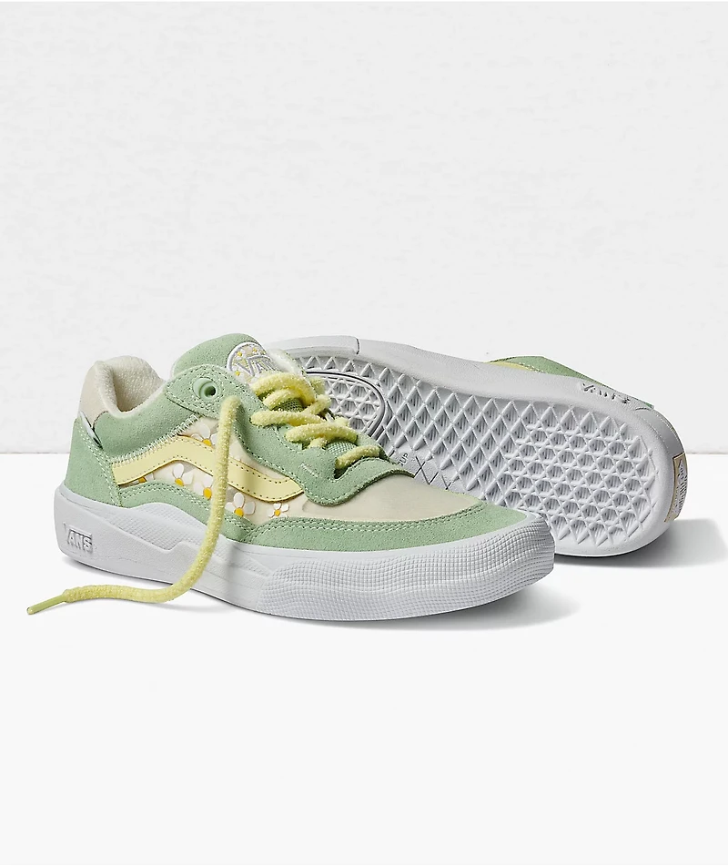 Vans Skate Wayvee Brighton Zeuner Pastel Green Shoes