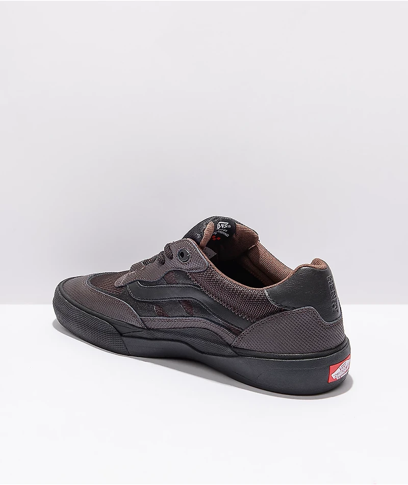 Vans Skate Wayvee Justin Henry Coffeebean & Black Shoes