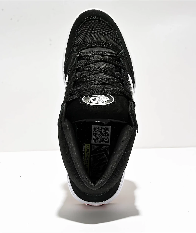 Vans Skate Zahba Mid Black & White Shoes