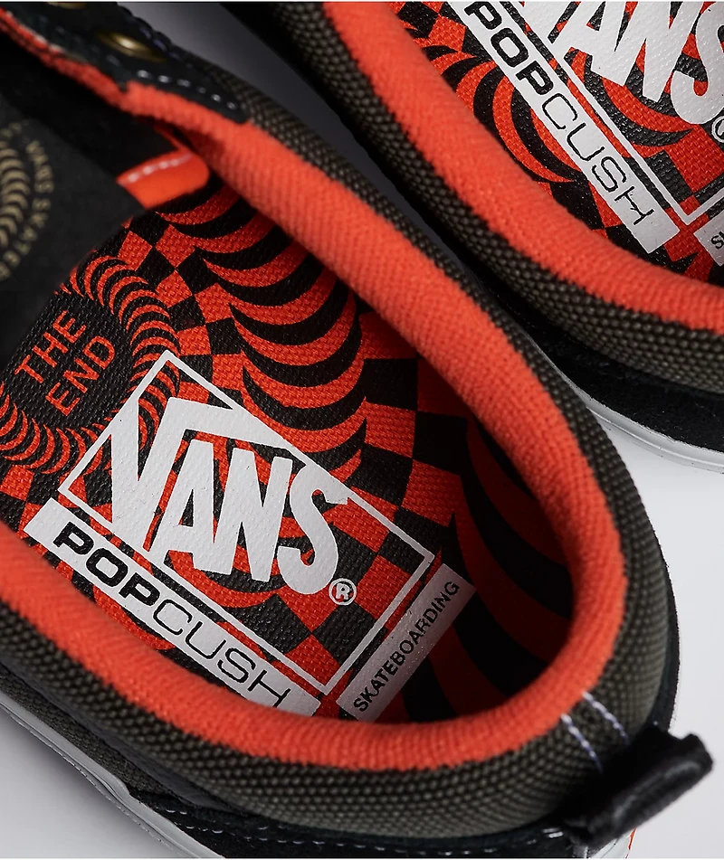 Vans Skate x Spitfire Old Skool Black & Flame Shoes