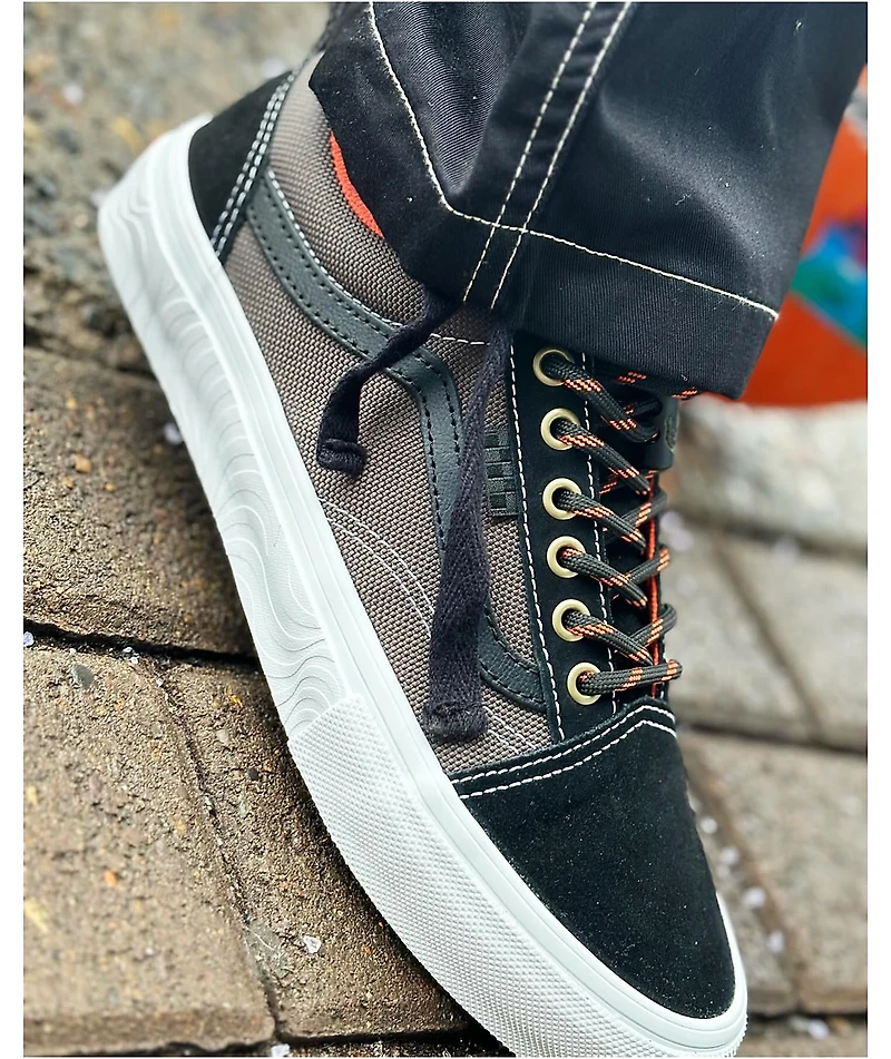 Vans Skate x Spitfire Old Skool Black & Flame Shoes