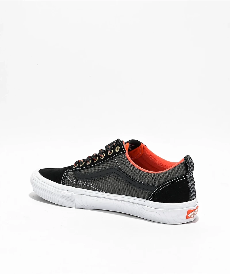 Vans Skate x Spitfire Old Skool Black & Flame Shoes