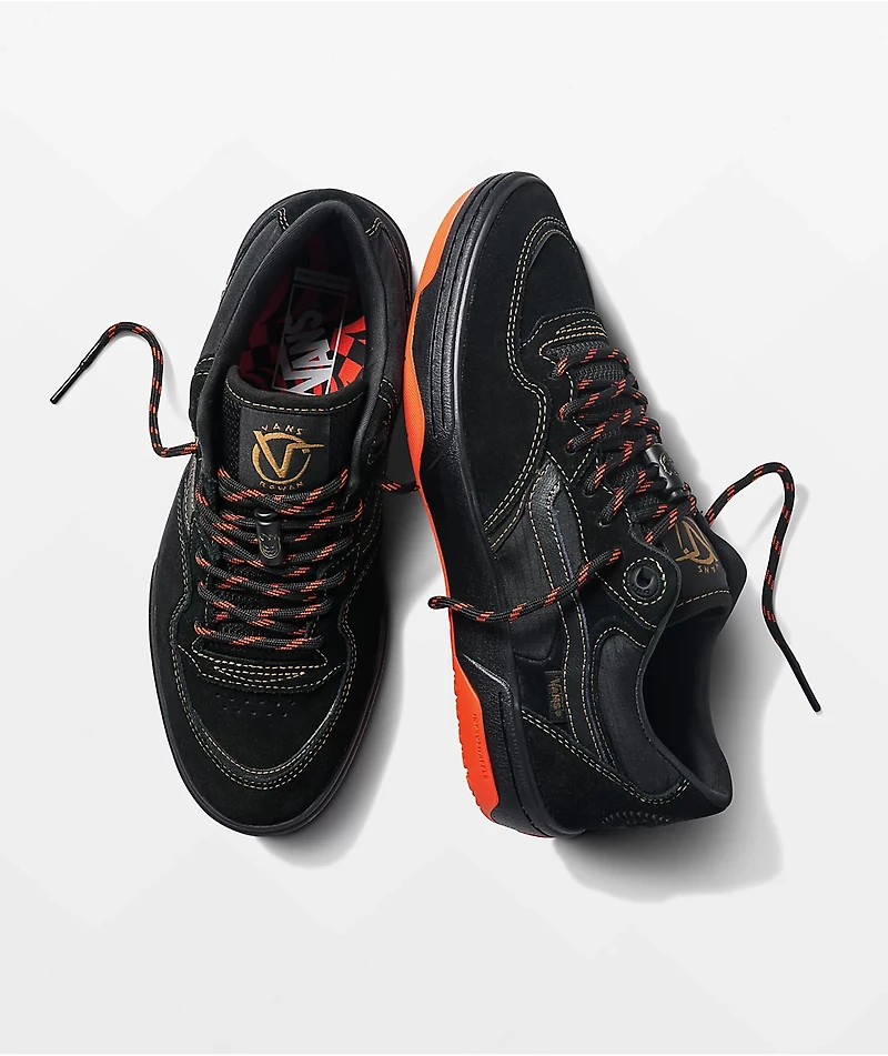 Vans Skate x Spitfire Rowan 2 Black & Flame Shoes