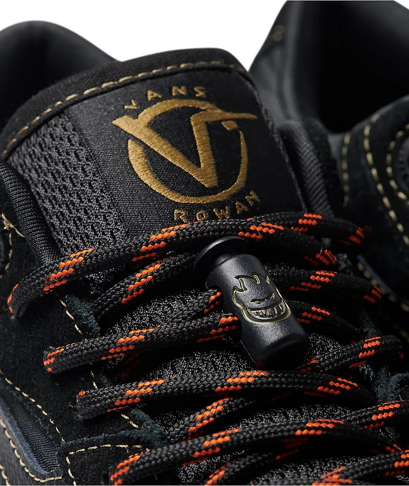 Vans Skate x Spitfire Rowan 2 Black & Flame Shoes