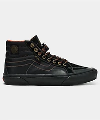 Vans Skate x Spitfire Sk8-Hi Reissue Black & Flame Shoes