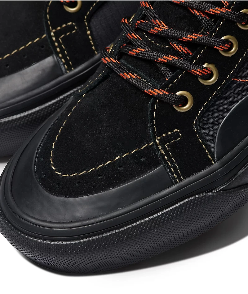 Vans Skate x Spitfire Sk8-Hi Reissue Black & Flame Shoes