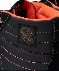 Vans Skate x Spitfire Sk8-Hi Reissue Black & Flame Shoes