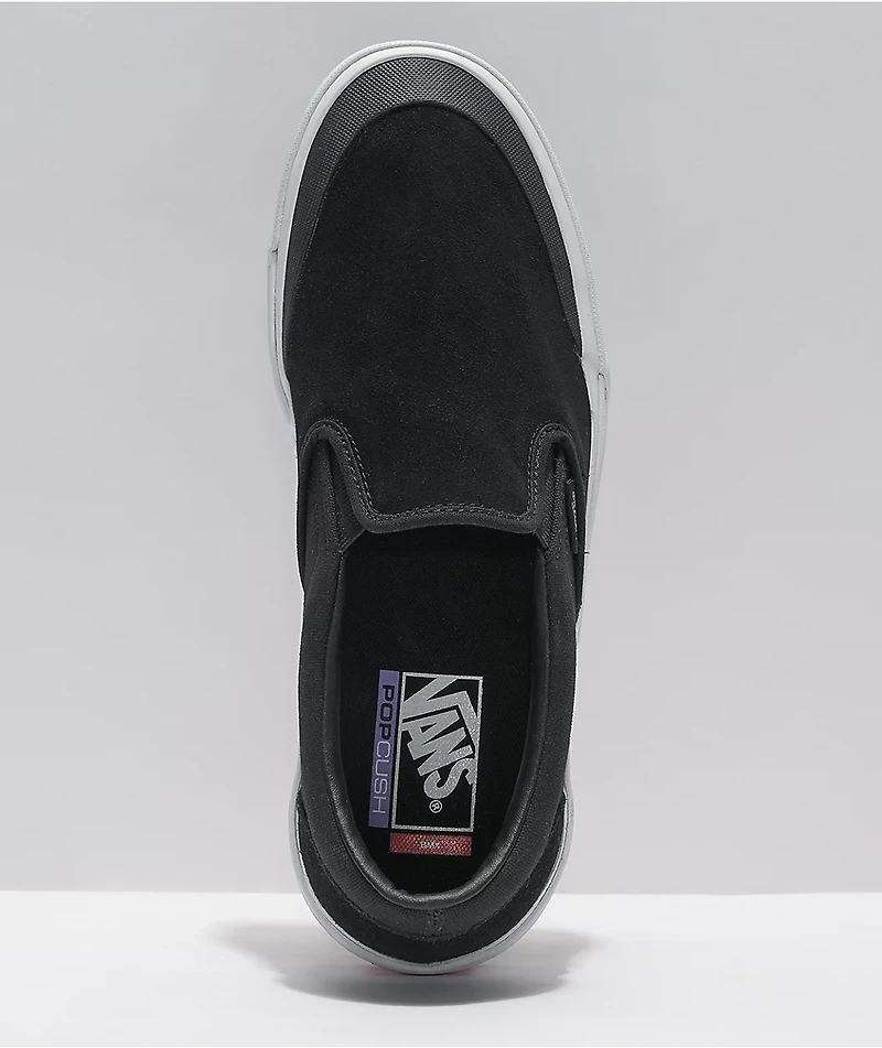 Vans Slip-On BMX Black, Grey & White Shoes