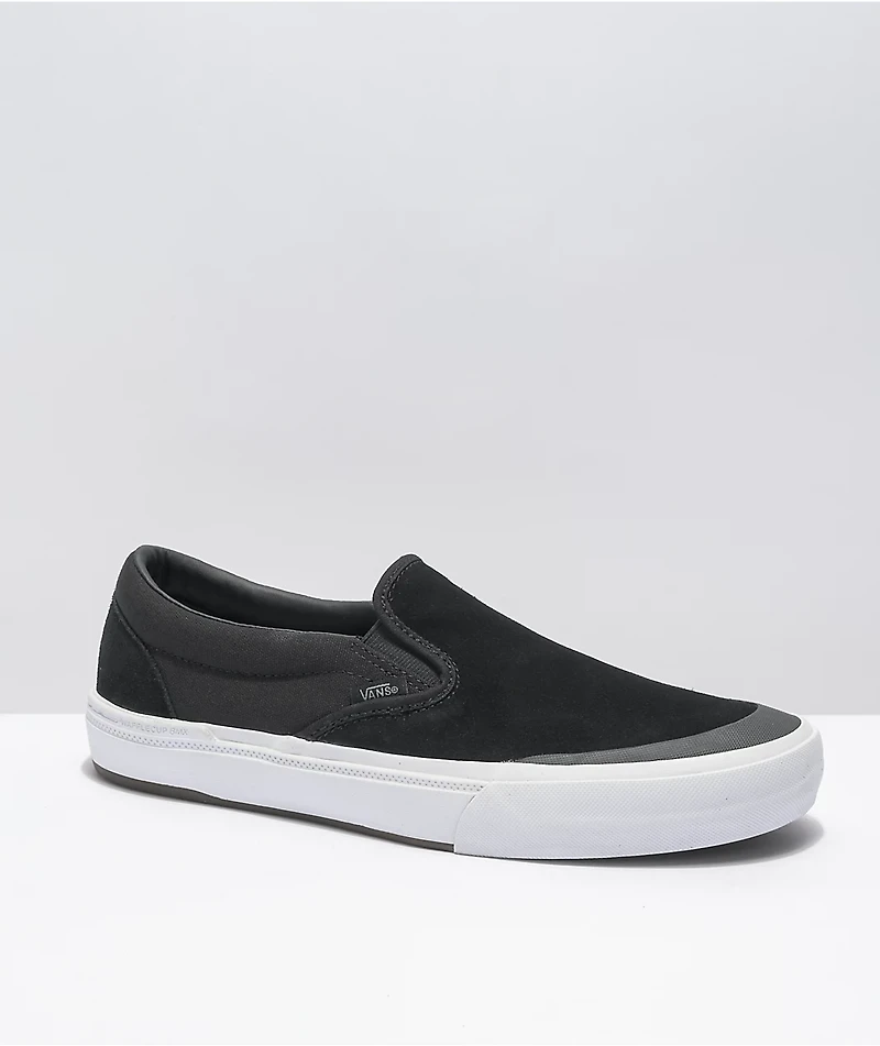 Vans Slip-On BMX Black, Grey & White Shoes