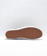 Vans Slip-On Beauty Skull Black & White Skate Shoes