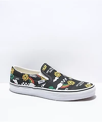 Vans Slip-On Better Day Black & White Skate Shoes
