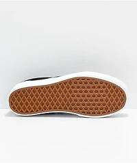 Vans Slip-On Black & White Platform Shoes
