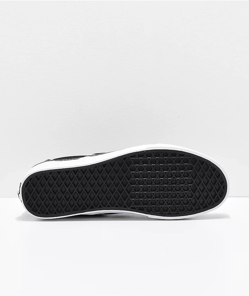 Vans Slip-On Black Checkerboard Skate Shoes