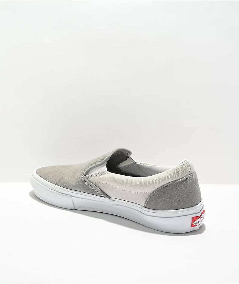 Vans Slip-On Cloud Grey Skate Shoes
