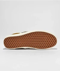 Vans Slip-On Cozy Hug Brown & Red Skate Shoes