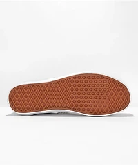 Vans Slip-On Desert Marsh Skull White Skate Shoes