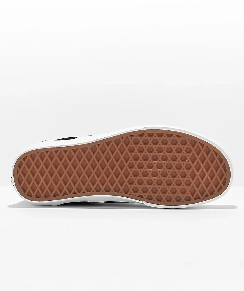 Vans Slip-On Glow Wizard Black & White Skate Shoes