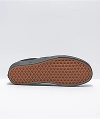 Vans Slip-On Monochromatic Black Skate Shoes