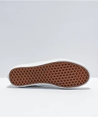 Vans Slip-On Skate White & Reflective Checkerboard Shoes