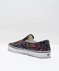 Vans Slip-On Trippy Drip Black Skate Shoes