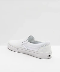 Vans Slip-On White Checkerboard Skate Shoes