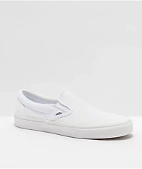 Vans Slip-On White Checkerboard Skate Shoes