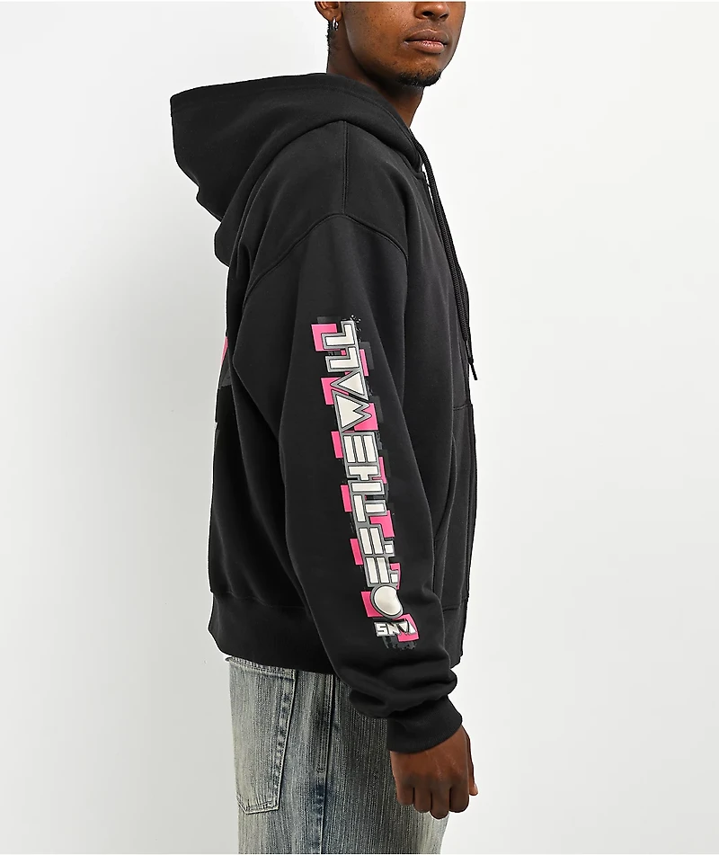 Vans Slopes Up Black Zip Hoodie