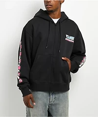 Vans Slopes Up Black Zip Hoodie