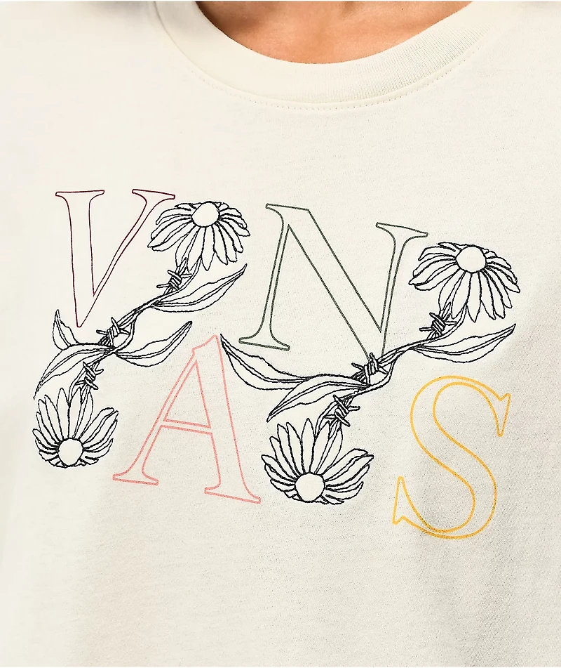 Vans Spaced Case Sandshell Crop T-Shirt