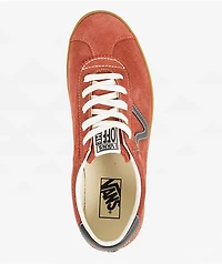 Vans Sport Low Red Ochre Skate Shoes