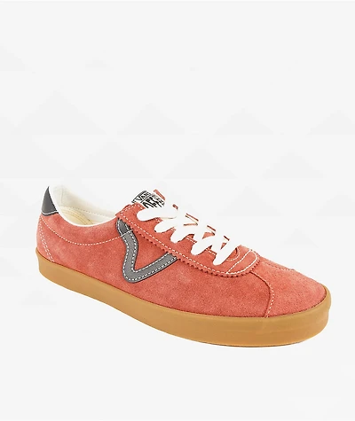 Vans Sport Low Red Ochre Skate Shoes