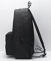 Vans Sporty Realm Black & Floral Checkerboard Backpack
