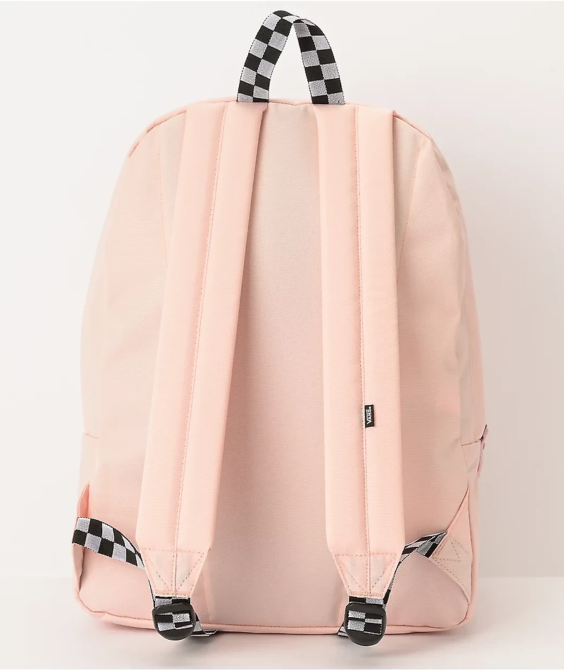 Vans Sporty Realm Cloud Pink Checkerboard Backpack