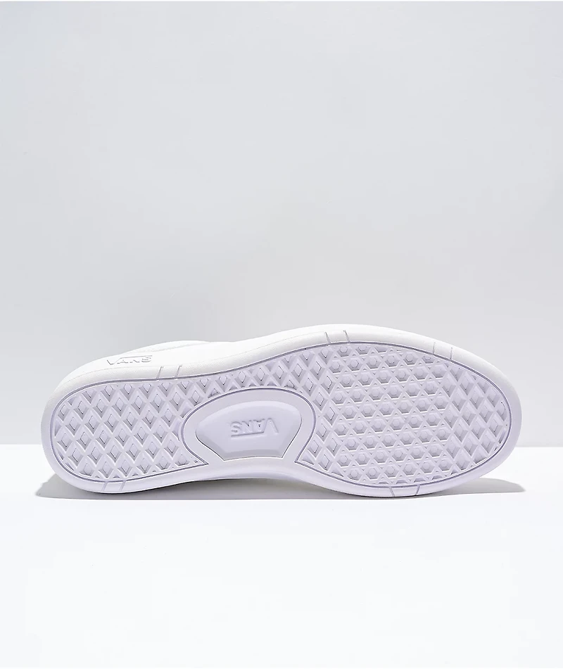 Vans Staple Cruze Too ComfyCush White Skate Shoes